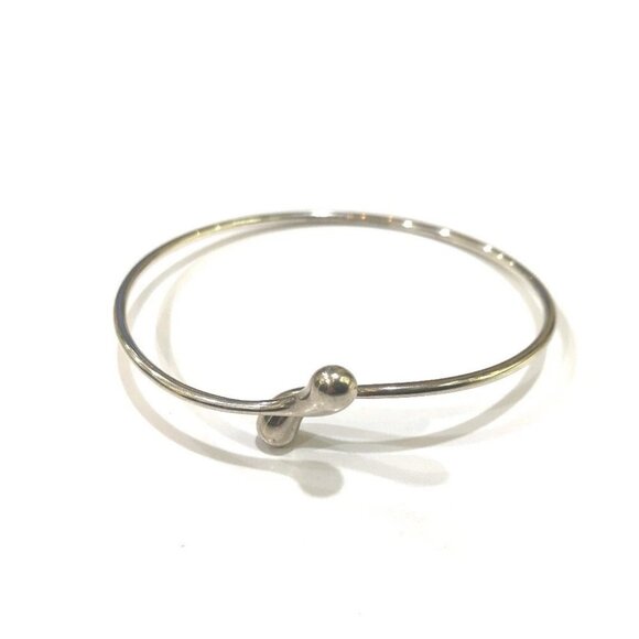 TIFFANY&Co. Deer drop Bracelet accessories Bangle SV925 Silver - Picture 1 of 11